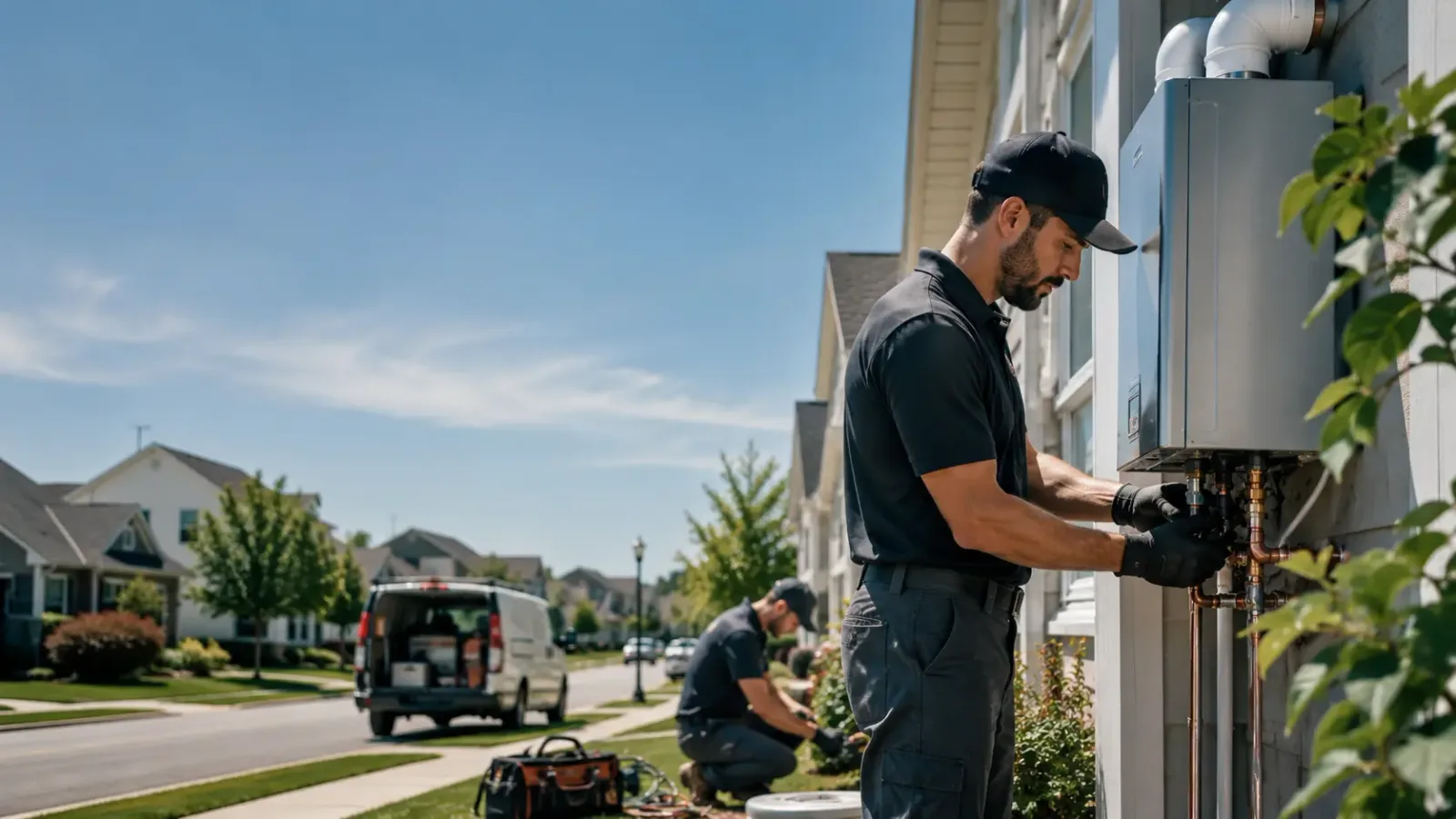 Tankless Water Heater Installation in Wright, AR